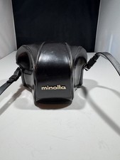 Minolta SR-T 101 SLR 35mm Film Camera w/ MC Rokkor PF 1:1.7 55mm Lens Case