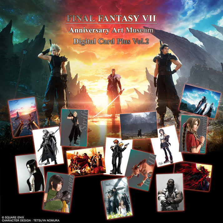Final Fantasy VII Art Museum Digital Plus Vol 2  NEW AND SEALED - FREE SHIPPING