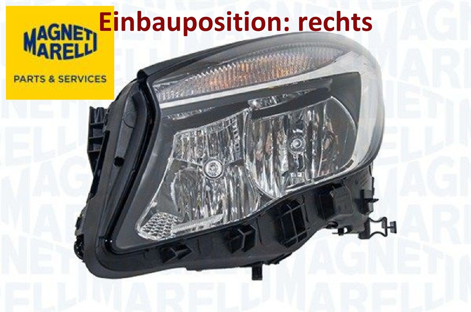 MAGNETI MARELLI 711307024353 Hauptscheinwerfer rechts Scheinwerfer
