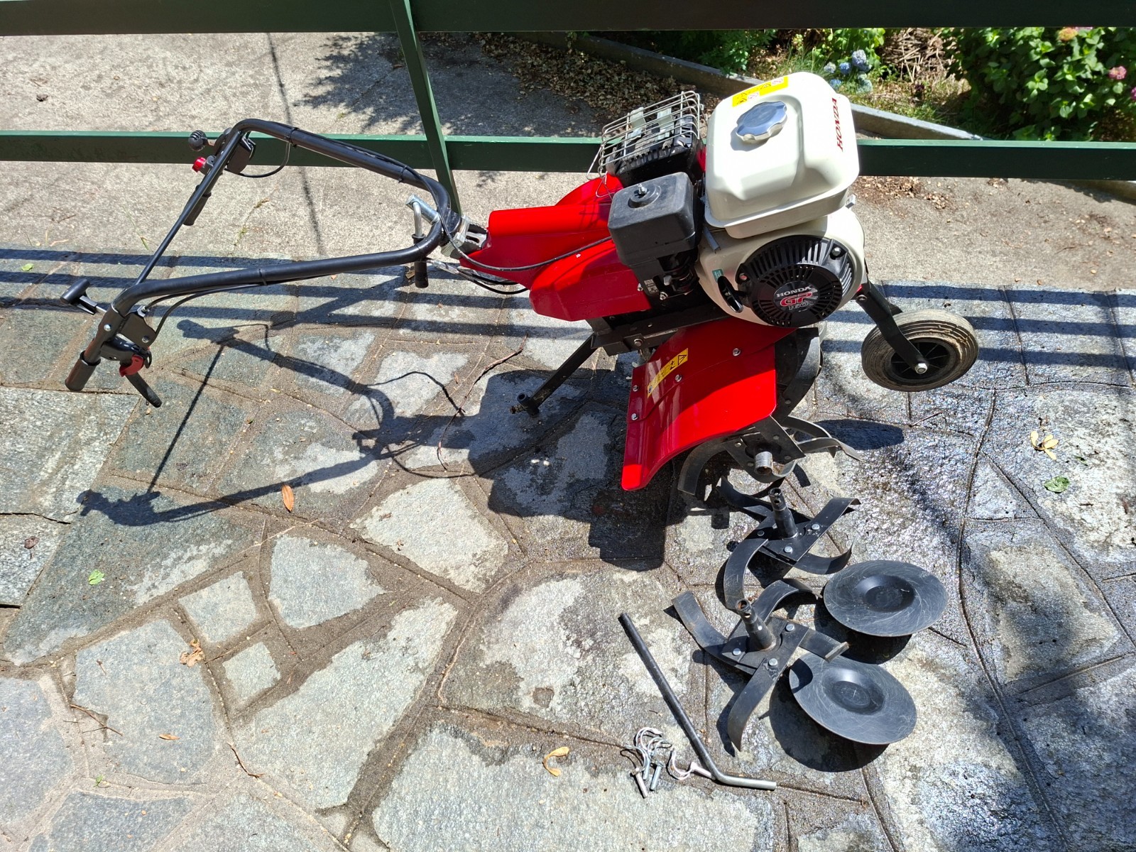 Motozappa   Scoppio FG320  163cc 4 Tempi con Frese da 85 cm HONDA