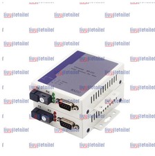 RS232 Digital Optical MODEM Serial to Fiber Converter SM/SC Simplex Industrial