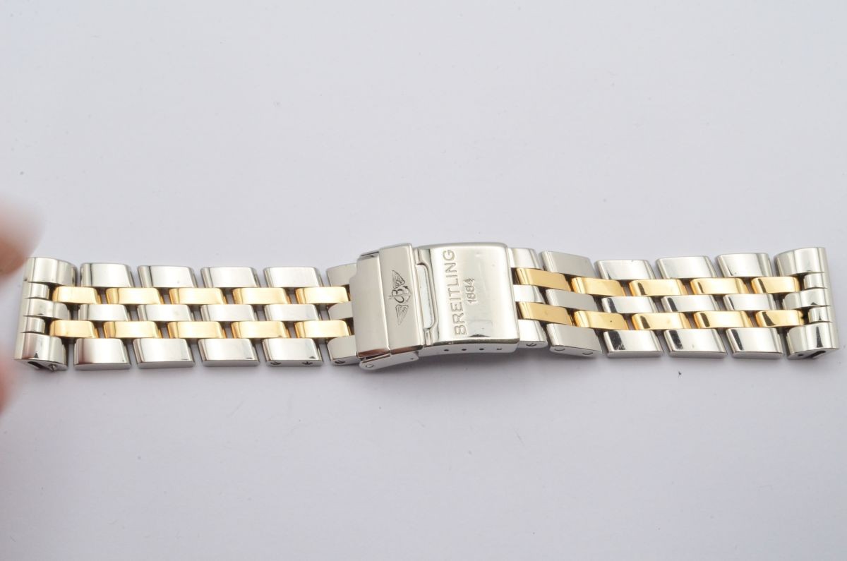 Breitling Chronomat Evolution Pilotband 22mm Stee… - image 1