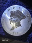 2024 GENERAL NAPOLEON BONAPARTE 5OZ.9999 SAMOA $100 SILVER COIN AIRTIGHT CAPSULE