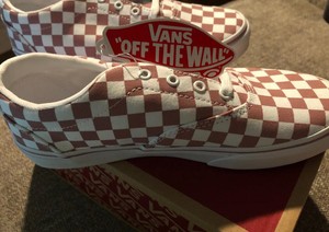 checkerboard vans girls