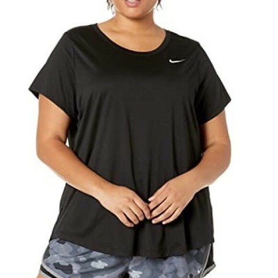 nike plus size women's shirts & tops