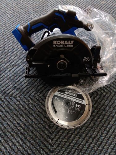 Kobalt XTR 24v MAX Brushless 7-1/4in Circular Saw (TOOL ONLY) - Picture 3 of 7