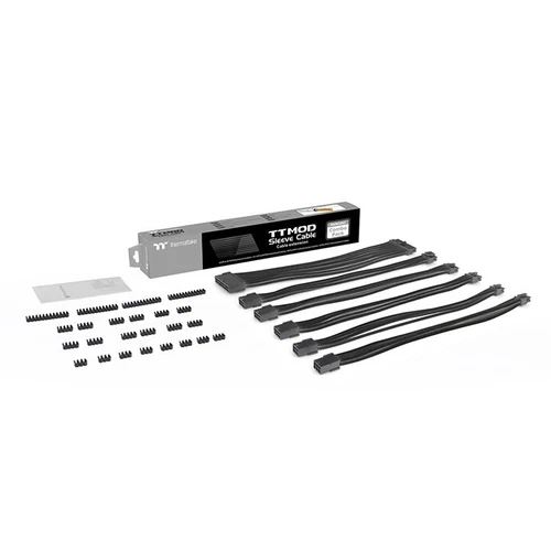 Thermaltake TtMod Sleeve Extension Power Supply Cable Kit  300mm, ATX/EPS/8-pin