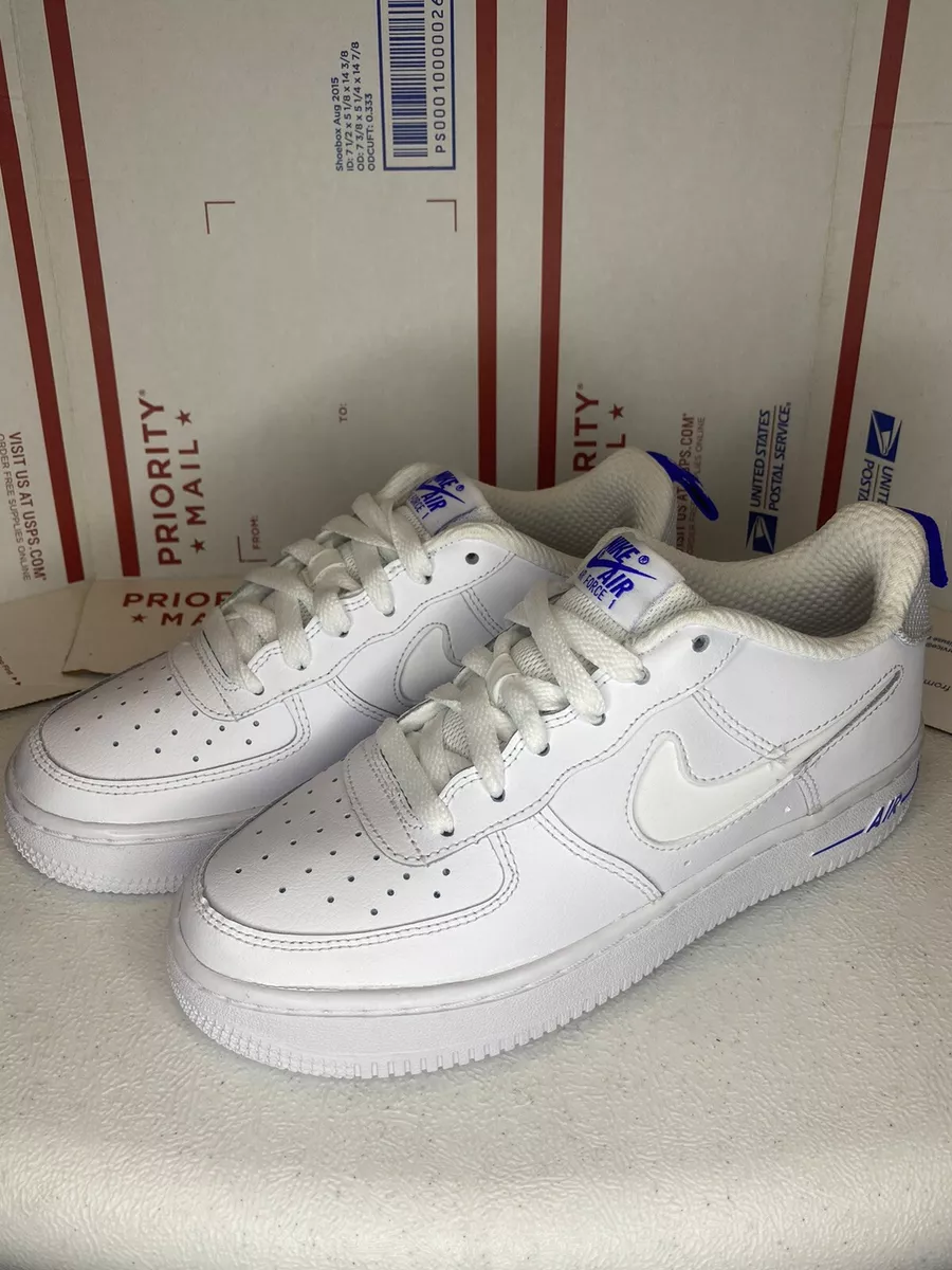 (GS) Nike Air Force 1 '07 LV8 'White Racer Blue' DD3227-100