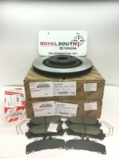 Toyota Highlander 2014-2019 Front Brake Pads & Rotors Set Genuine OE OEM