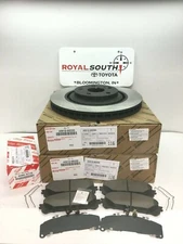 Toyota Highlander 2014-2019 Front Brake Pads & Rotors Set Genuine OE OEM