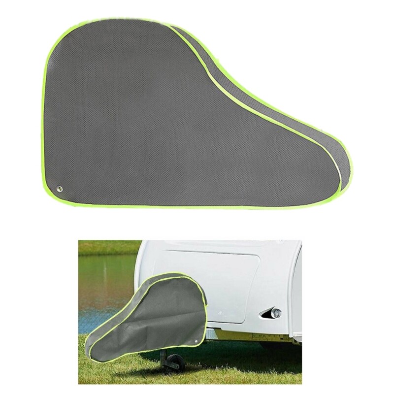 Trailer Lock Tow Hitch Cover For Caravans Tongue Jacks Coupling Lock