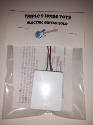 Guitar Machine Sound Module CB NOISE-TOY! (LISTEN) ELECTRIC GUITAR SOLO SOUND MODULE | eBay