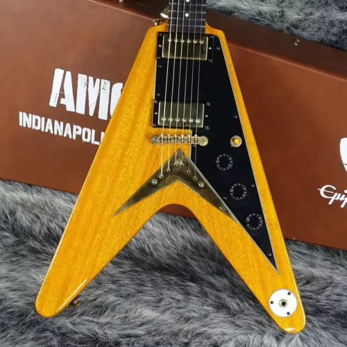 Epiphone Joe Bonamassa 1958 “Amos” Korina Flying-V Used Korina w/Hard case
