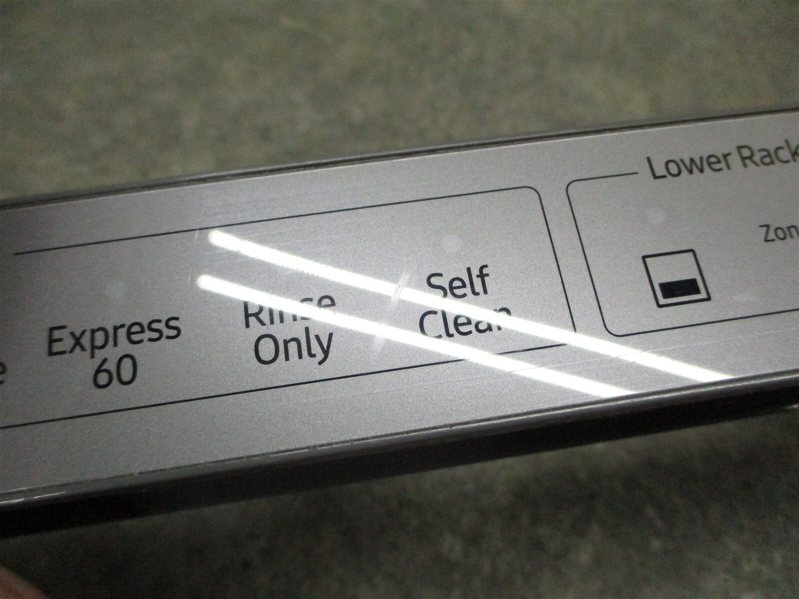 SAMSUNG DISHWASHER CONTROL PANEL (SCRATCHES) PART DD9700493C eBay