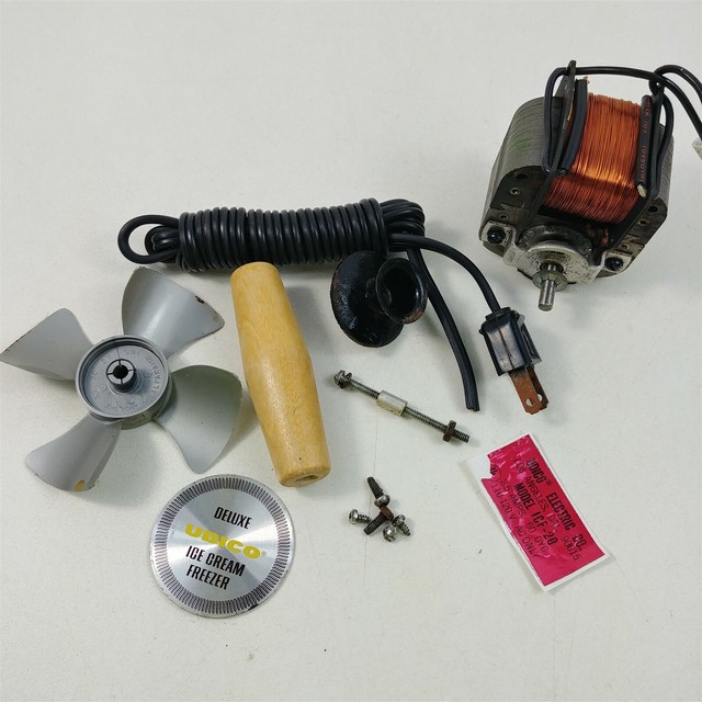 UDICO Electric Co ICF25 Ice Cream Maker Replacement Motor