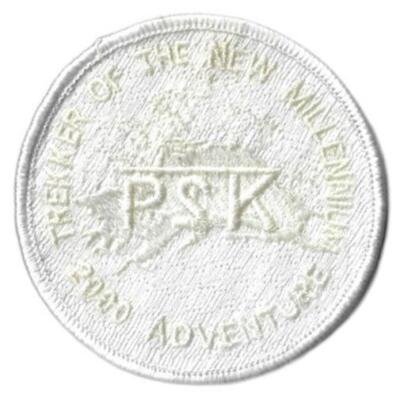 2000 Trekker of the New Millenium BSA Patch WHITE Bdr. [PL-266]