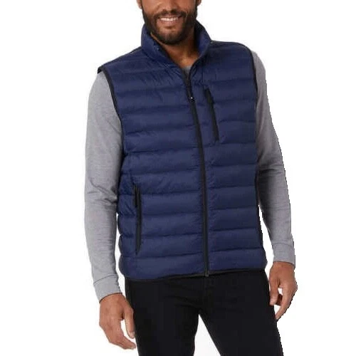 32 Degrees Heat Men s Packable Lightweight Puffer Vest Navy