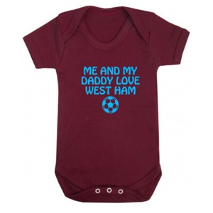 west ham babygrow