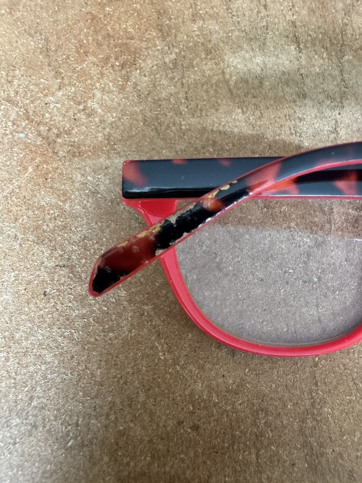 Foster Grant RED Frame Reading Glasses +1.50 5416140 LO0921 Marciel