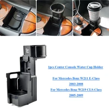 Center Console Water Cup Holder For Benz W211 E-Class 03-08 W219 CLS-Class 05-09