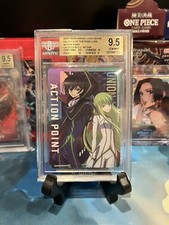 BGS 9.5 Lelouch  C.C ACTION POINT UA01BT/CGH-1-AP01 Code Geass Union Arena