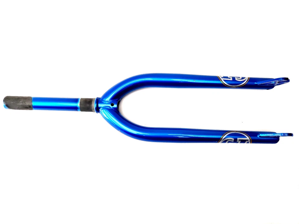 Horquilla BMX Light GT Cr-Mo Freestyle 1 1/8" Azul Metálico 24" Midschool NUEVO NOS Foto 2 de 4