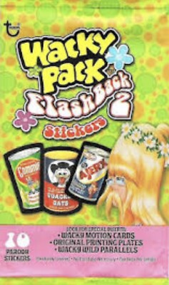 2008 Wacky Packages 2nd Flashback Series Complete Your Set U PICK BASE