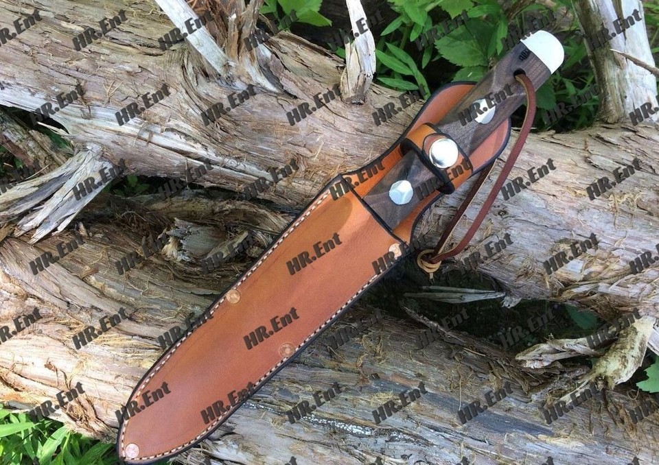 British Army Fairbairn Sykes Commando Knife Pat Wood Handle with