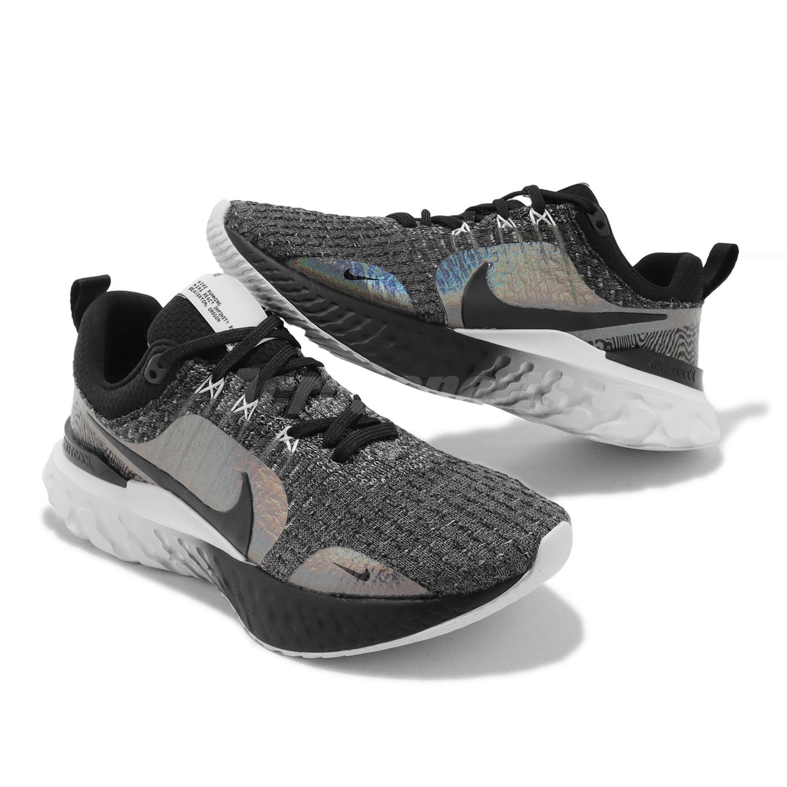 Nike Wmns React Infinity RN FK 3 PRM Black Zebra Women Running Shoes