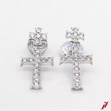 Ohrhänger 18K Weißgold 34 Diamanten Brillanten 0,68ct - Wert 5.200€