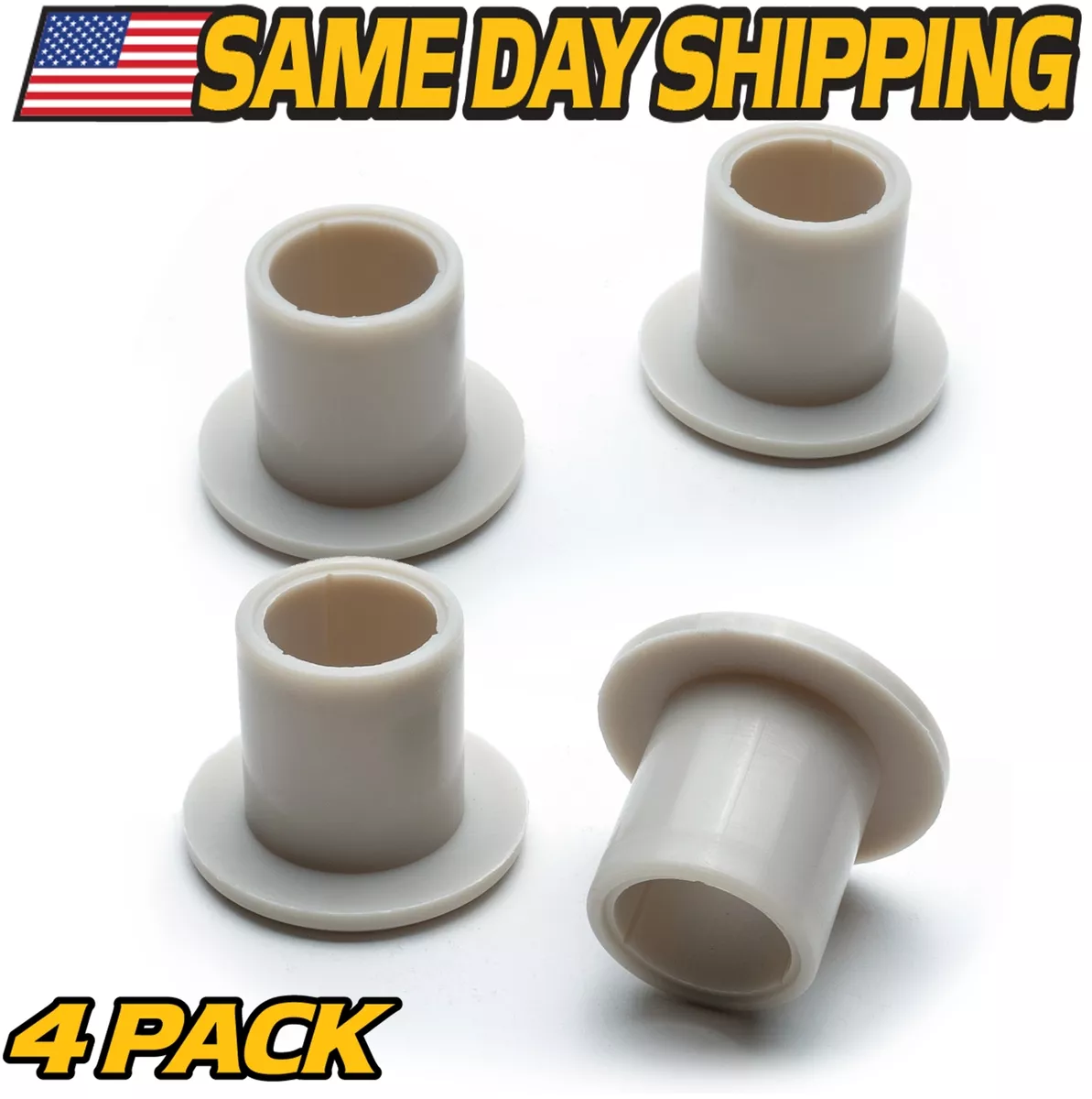 4 Pack Front Wheel Bushing fits Troy Bilt Super Bronco XP