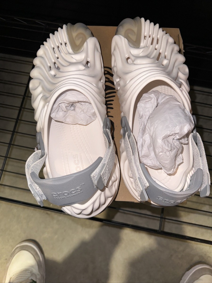 Salehe Bembury × Crocs ホワイト サンダル 26cm NEW CROCS Classic Salehe Bembury X Crocs The Pollex Slide