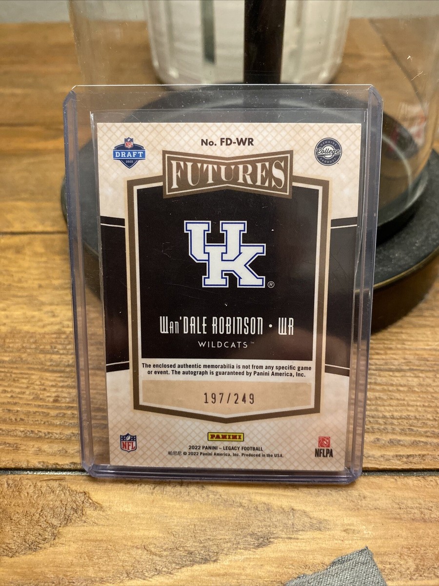 Wan'Dale Robinson - 2022 Panini Legacy Futures RPA ROOKIE 197 /249