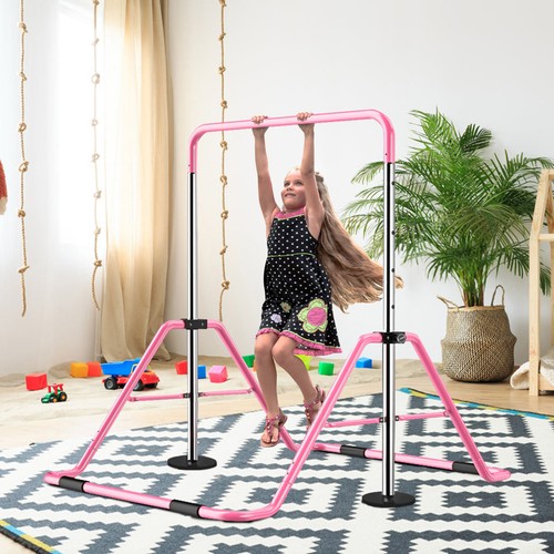 Barras de Gimnasia para Niños Ajustables Junior Extensibles Plegables Barras Horizontales - Imagen 15 de 39