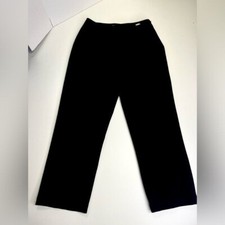 St. John Sport Black Crop Cotton Pants Trousers Size 2 by Marie Gray