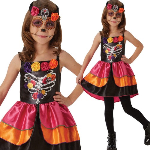 Abito Halloween Ragazzi Ragazze - Giorno Dei Morti, Scheletro Teschio - Forever Young