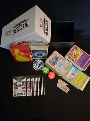 Pokémon Bulk lot 350+ cards w/ randomized accessories! See Description!!