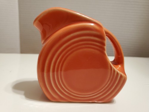 FIESTA WARE Orange MINI MINIATURE PITCHER CREAMER