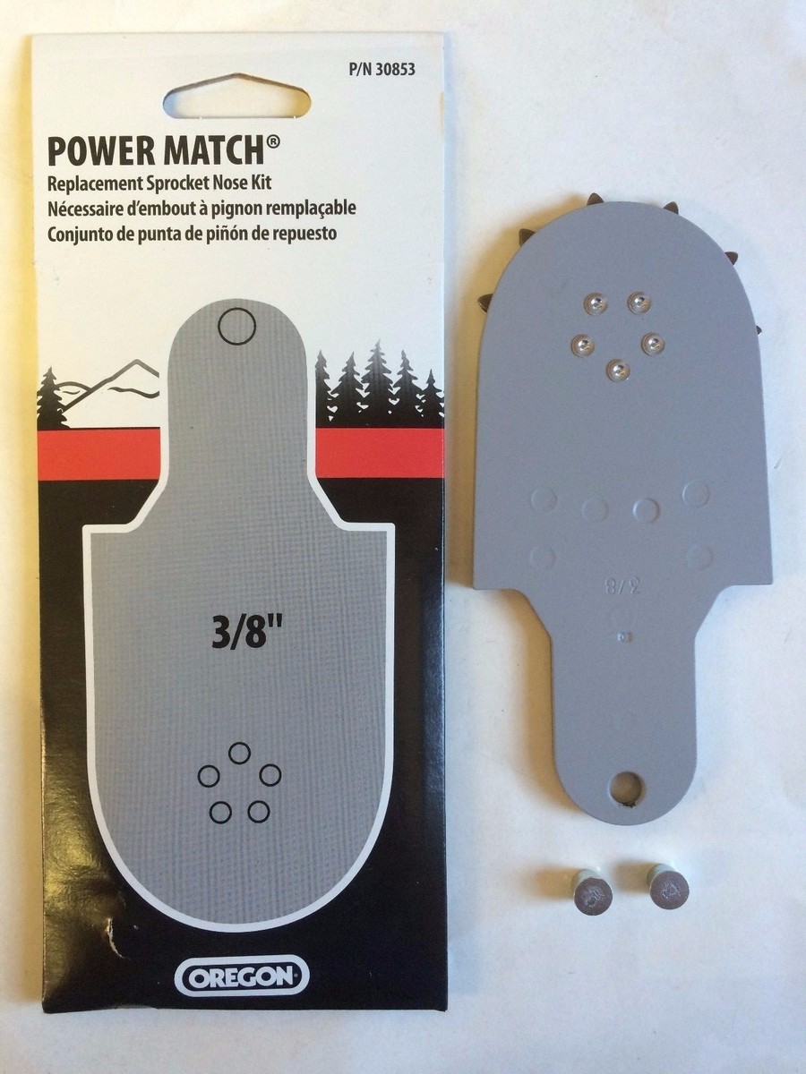 New OEM Oregon 30853 3/8 Pitch Chain Guide Bar Tip Replaceable