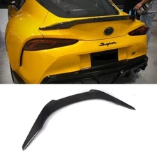 For 2020-2025 Toyota Supra A90 Carbon Fiber Trunk Spoiler Wing Lip TD Style
