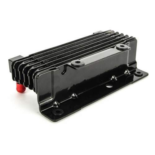 CNC Oil Cooler Radiator Fit For Harley Touring Road King Electra Glide 2009-2016 - Foto 8 di 9