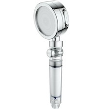 Shower Head,Filter Filtration High Pressure Water Saving 3Mode Soften Save Water