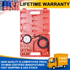 TU-11A Automatic Transmission Engine Oil Pressure Tester Gauge Diagnostic Kit