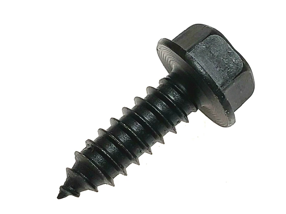 64-67 GTO Lemans Bonneville Front Inner Fender Well Wheel Opening Bolts Nuts FK - Image 2 of 4