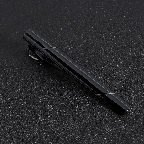 4 PCS Men Solid Metal Tie Clip Necktie Wedding Party Bar Pin Clasp With Box - Picture 6 of 7