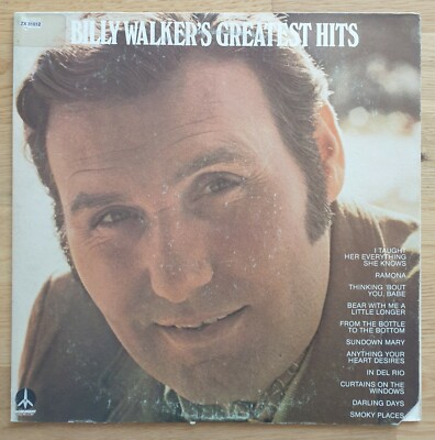 Billy Walkers Greatest Hits 12 Track Vinyl Album 