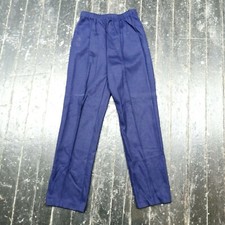 Vintage Women's Workers UNION MADE Modern Juniors Ladies Garment Blue Pants 11 
