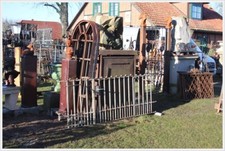 Hoftor Pforte Eisen Garten Grundst&uuml;ck 1920