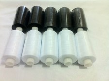 1000YARDS 100% POLYESTER SEWING OVERLOCKER THREAD, 10REELS PACK