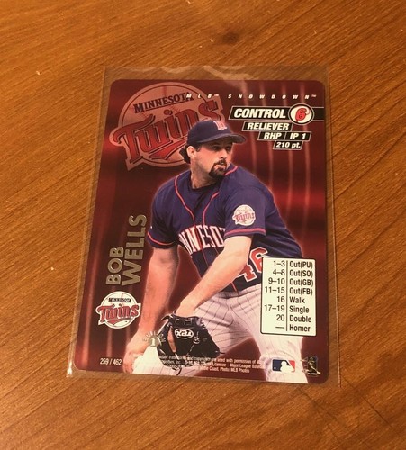 2001 MLB Showdown 1st Edition Bob Wells #259 card
